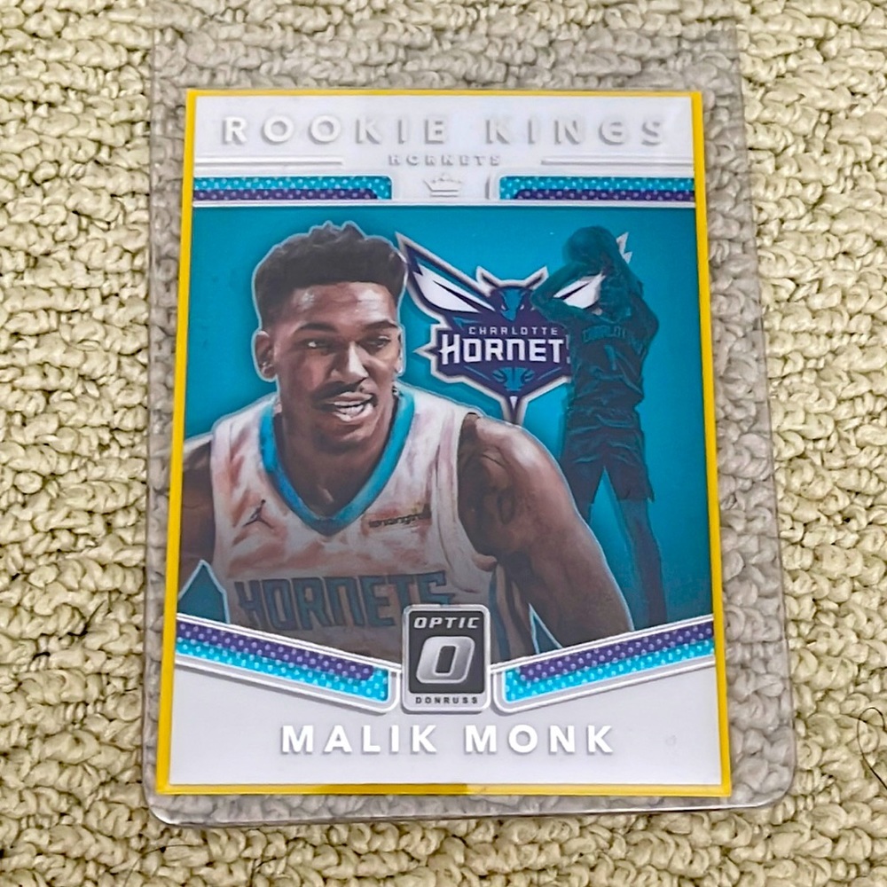 NBA Panini Optic Malik Monk Rookie Kings